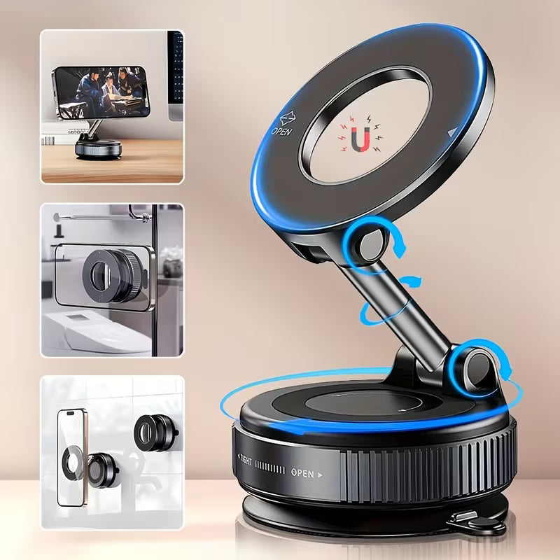 360 Vacuum Magnetic Phone Holder